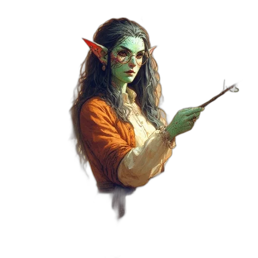 staff, fantasy art, concept art, pixel art transparent PNG cut-out