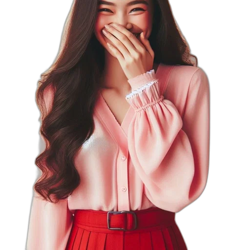 dress, face, photorealistic, oil painting transparent PNG cut-out