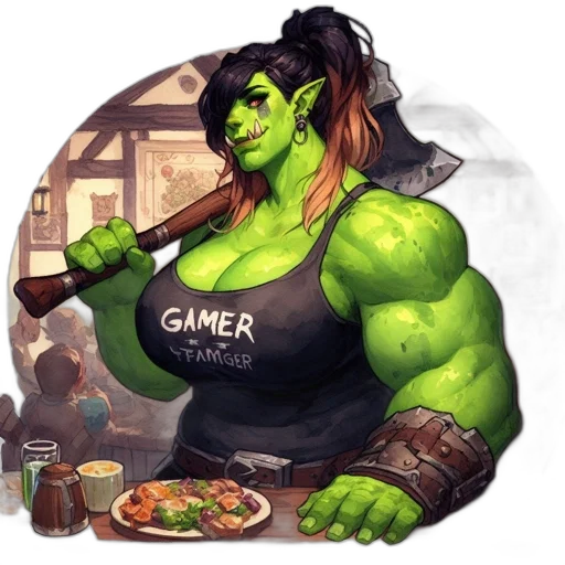 food, staff, weapon, fantasy art transparent PNG cut-out