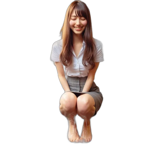 face, robot, dress, creature transparent PNG cut-out