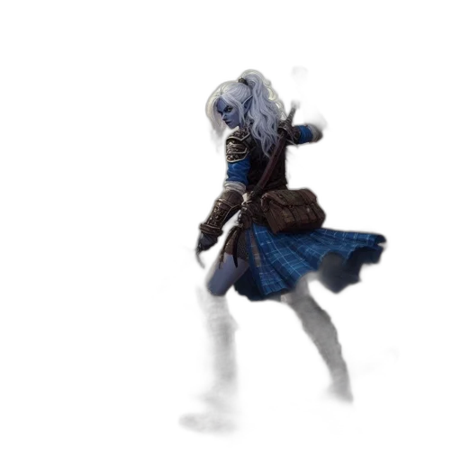 robot, staff, weapon, creature transparent PNG cut-out