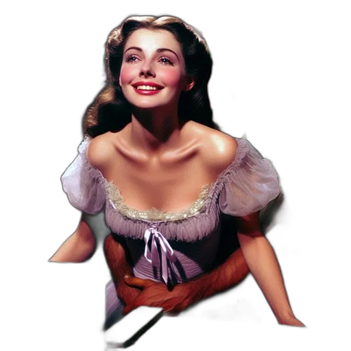 face, staff, dress, jewelry transparent PNG cut-out