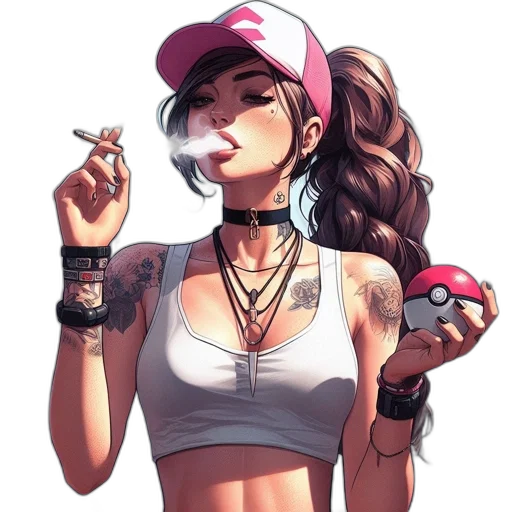 hat, pixel art, concept art, fantasy art transparent PNG cut-out