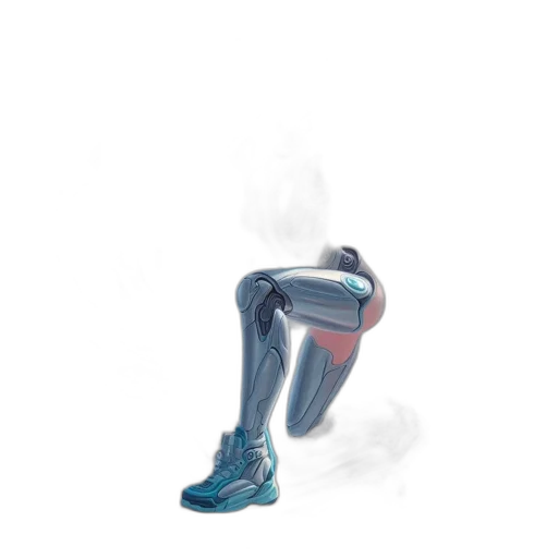 robot, shoes, weapon, bottle transparent PNG cut-out