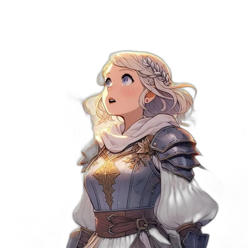 sword, crown, dress, staff transparent PNG cut-out