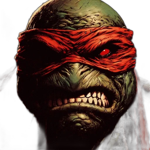 mask, face, creature, comic book art transparent PNG cut-out