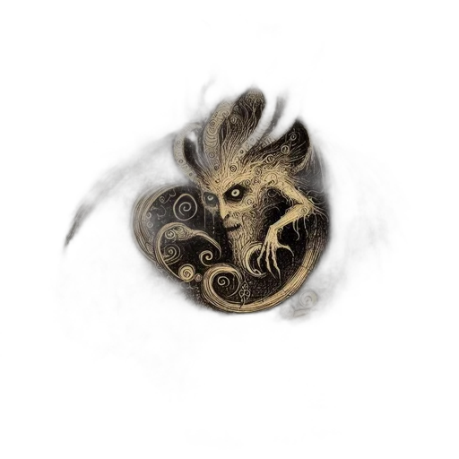 dragon, jewelry, hair, mask transparent PNG cut-out