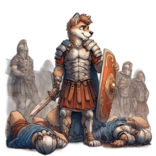 sword, staff, weapon, animal transparent PNG cut-out