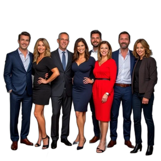 staff, cast, crew, good transparent PNG cut-out