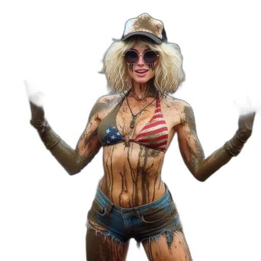 hat, jacket, concept art, photorealistic transparent PNG cut-out
