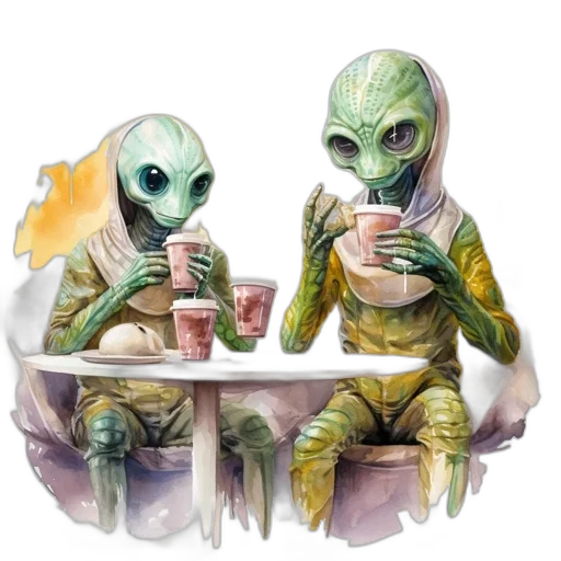 creature, mask, food, concept art transparent PNG cut-out