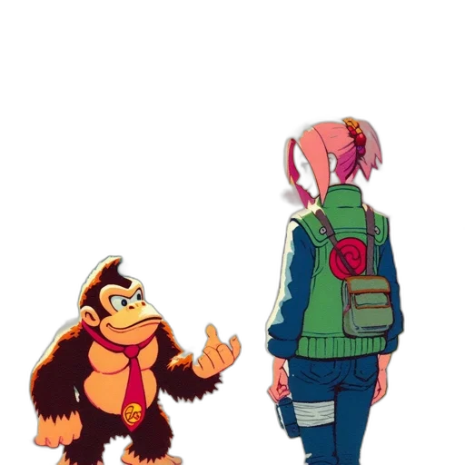 jacket, animal, creature, concept art transparent PNG cut-out