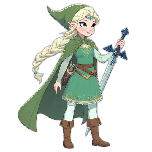 staff, sword, weapon, dress transparent PNG cut-out