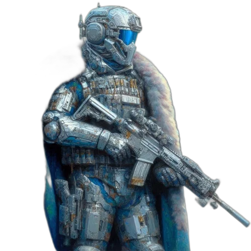 robot, weapon, jacket, animal transparent PNG cut-out