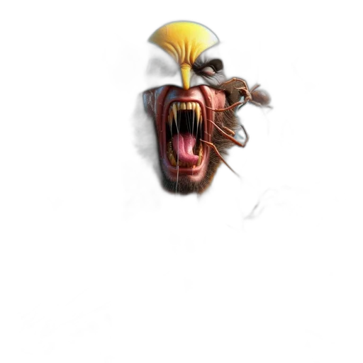 creature, face, animal, mask transparent PNG cut-out