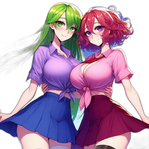 dress, staff, anime, pixel art transparent PNG cut-out