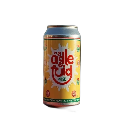 bottle, food, 3d render, vaporwave transparent PNG cut-out