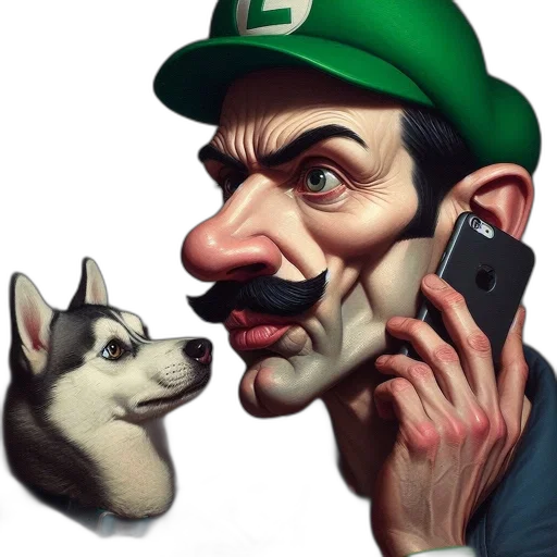 animal, face, mask, concept art transparent PNG cut-out