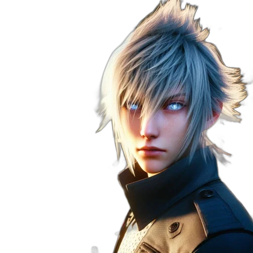 jacket, dragon, face, concept art transparent PNG cut-out