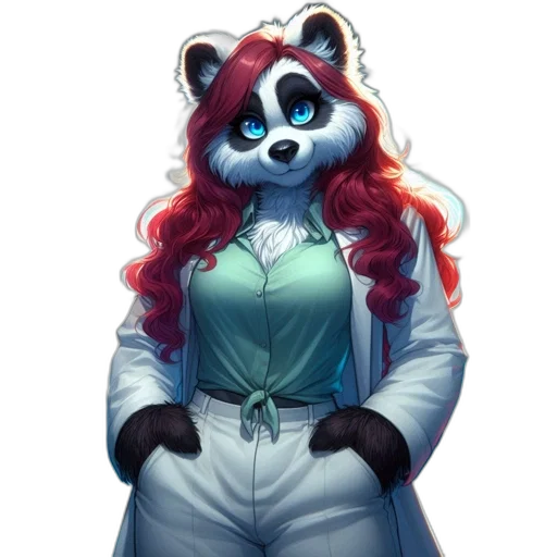 staff, dress, jacket, animal transparent PNG cut-out