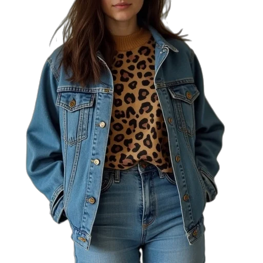 jacket, dress, animal, hair transparent PNG cut-out