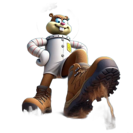 robot, animal, staff, creature transparent PNG cut-out