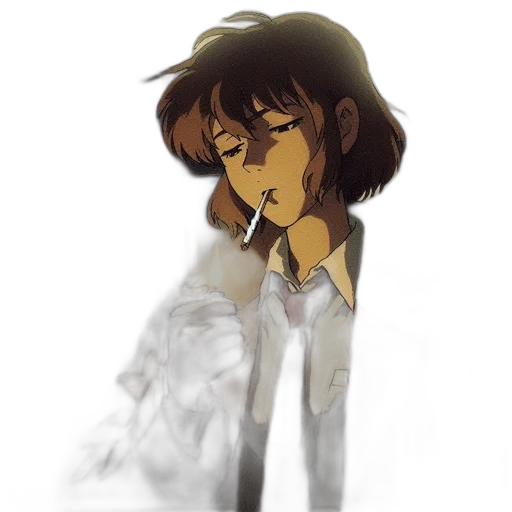 jacket, staff, face, robot transparent PNG cut-out