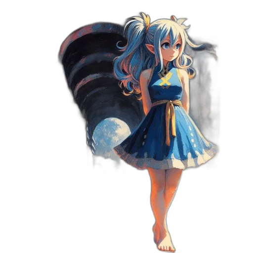 dress, dragon, creature, robot transparent PNG cut-out