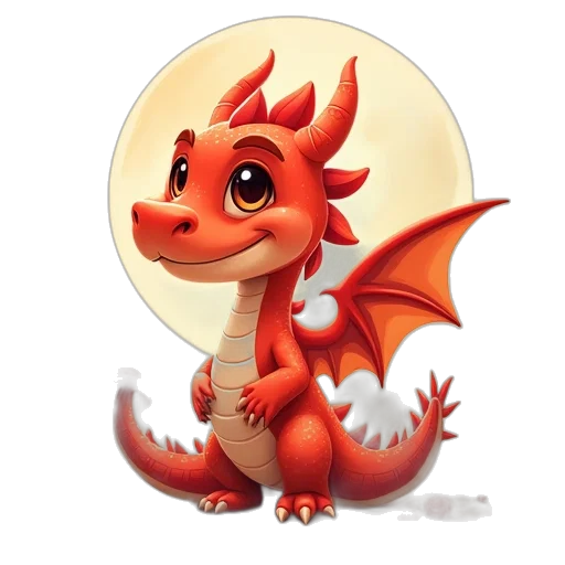 dragon, animal, fantasy art, concept art transparent PNG cut-out