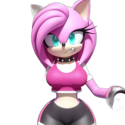 creature, staff, animal, 3d render transparent PNG cut-out