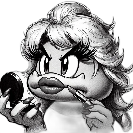 staff, hair, face, cartoon transparent PNG cut-out