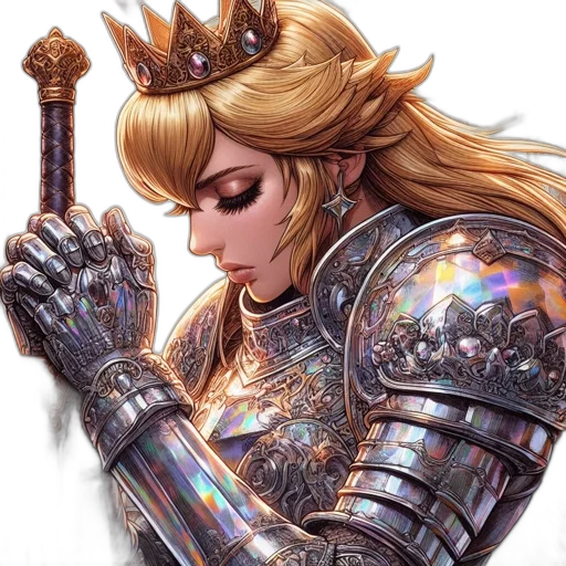 crown, sword, weapon, jewelry transparent PNG cut-out