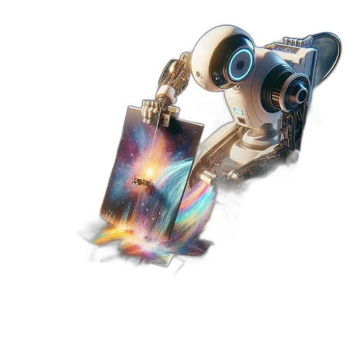 robot, weapon, jewelry, staff transparent PNG cut-out
