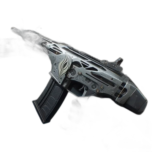 weapon, 3d render, concept art, photorealistic transparent PNG cut-out