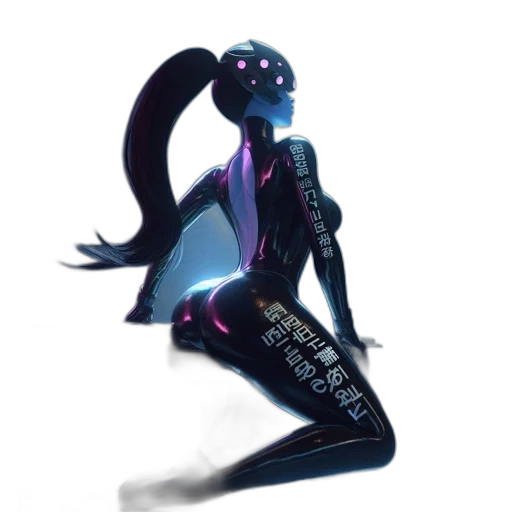 robot, dress, staff, mask transparent PNG cut-out