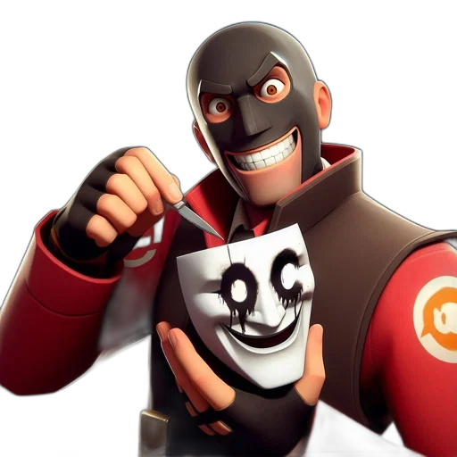 mask, weapon, face, staff transparent PNG cut-out