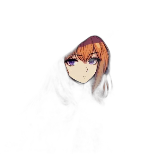 face, mask, hair, staff transparent PNG cut-out