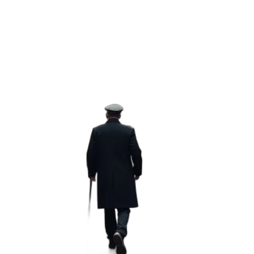 hat, staff, jacket, umbrella transparent PNG cut-out
