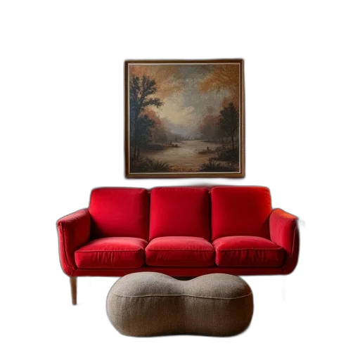 furniture, crown, photorealistic, oil painting transparent PNG cut-out
