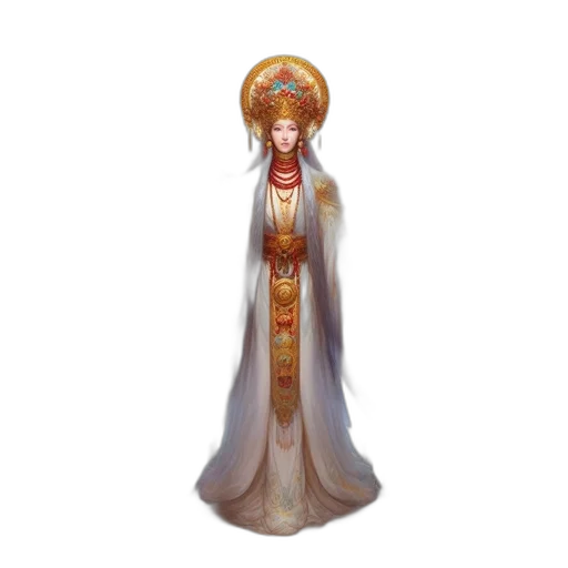 crown, staff, dress, jewelry transparent PNG cut-out