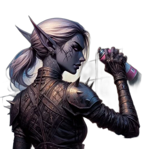 staff, dragon, fantasy art, concept art transparent PNG cut-out