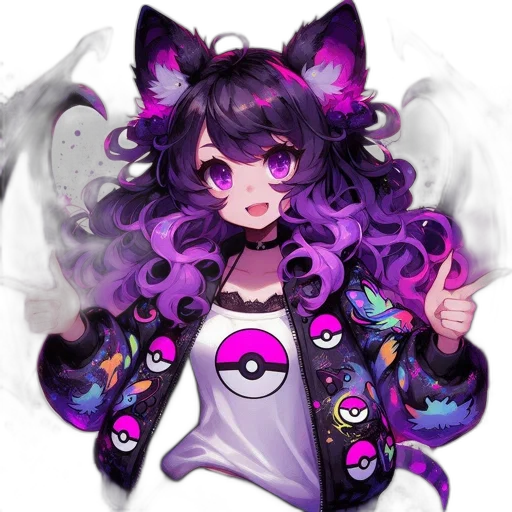 creature, jacket, staff, dress transparent PNG cut-out