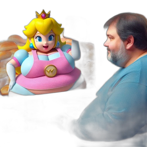 crown, concept art, 3d render, vaporwave transparent PNG cut-out