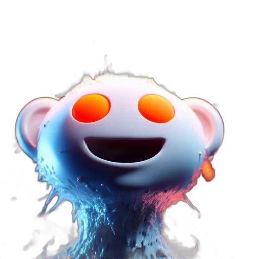 creature, robot, staff, face transparent PNG cut-out