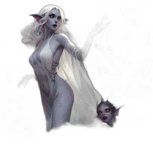 creature, staff, fantasy art, concept art transparent PNG cut-out