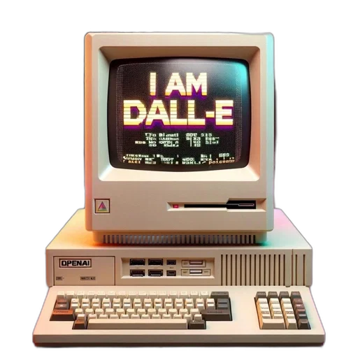 robot, vaporwave, pixel art, 3d render transparent PNG cut-out