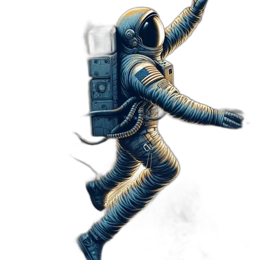 robot, jacket, concept art, comic book art transparent PNG cut-out