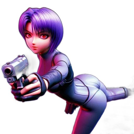 weapon, robot, concept art, cyberpunk transparent PNG cut-out