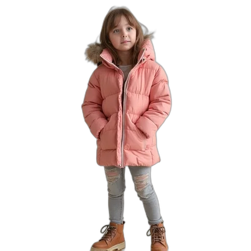 jacket, shoes, 3d render, photorealistic transparent PNG cut-out