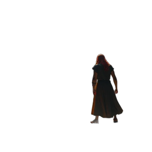 dress, sword, creature, weapon transparent PNG cut-out